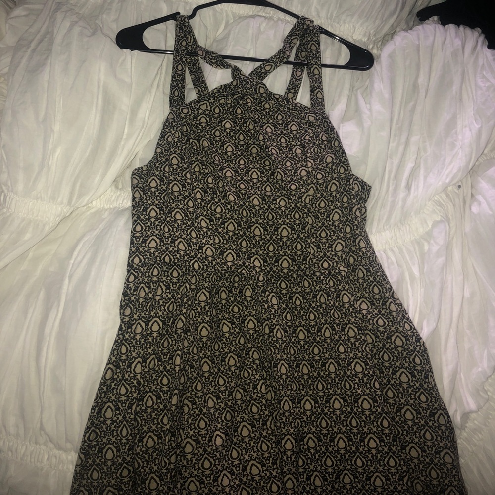 Ecote Black/White printed romper